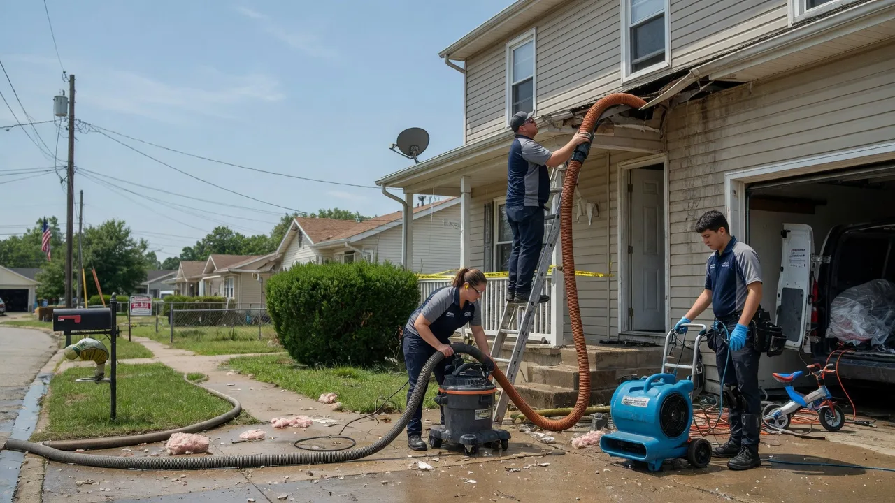 Water Damage Restoration in Kintnersville, PA near me